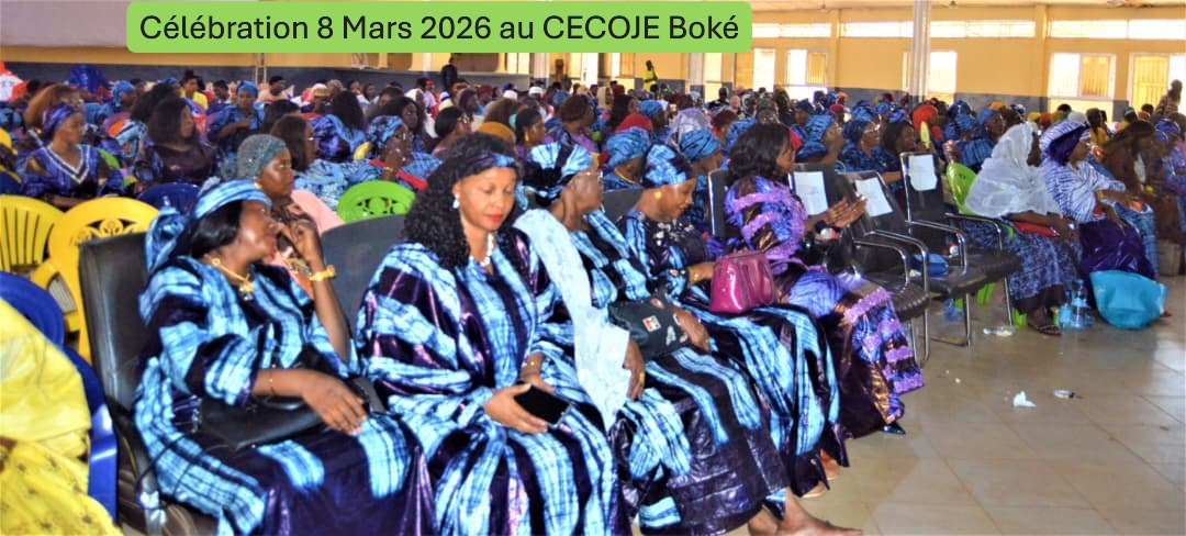 Célébration de la journée internationale des droits des femmes (8 Mars) le 15 Avril 2026 au CECOJE Boké