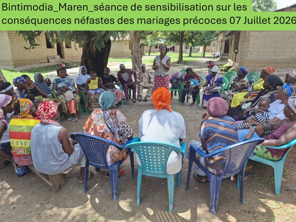 Bintimodia_Maren_séance de sensibilisation sur les mariages d'enfants
